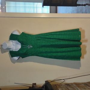 Calvin Klein green dress